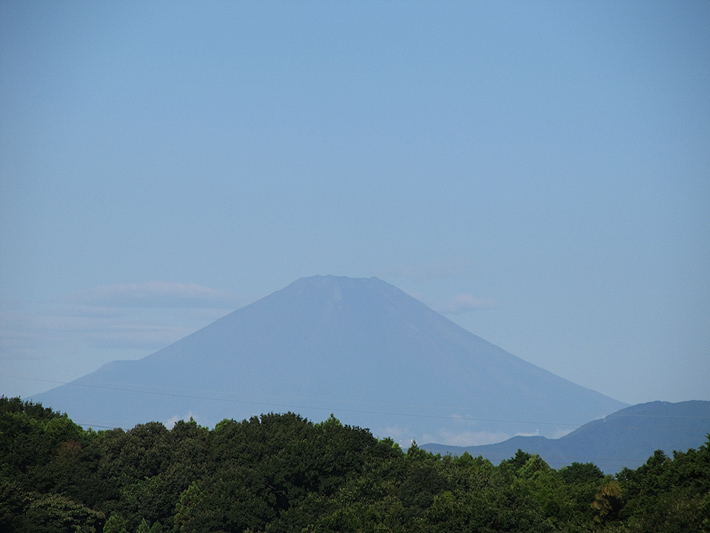 台風一過の富士山-2